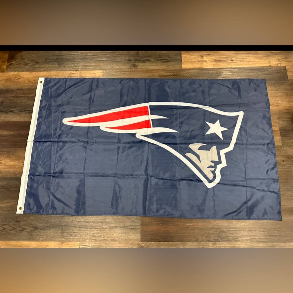 New England Patriots 3x5 Banner Flag Football New Double Sided